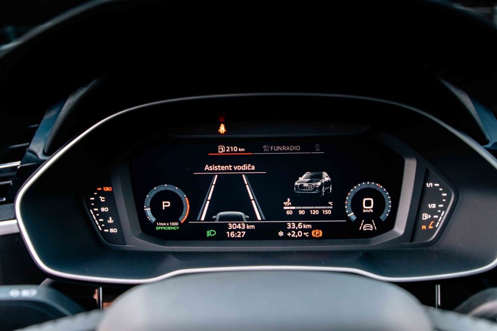 Audi virtual cockpit je dobre známy už aj z iných modelov značky