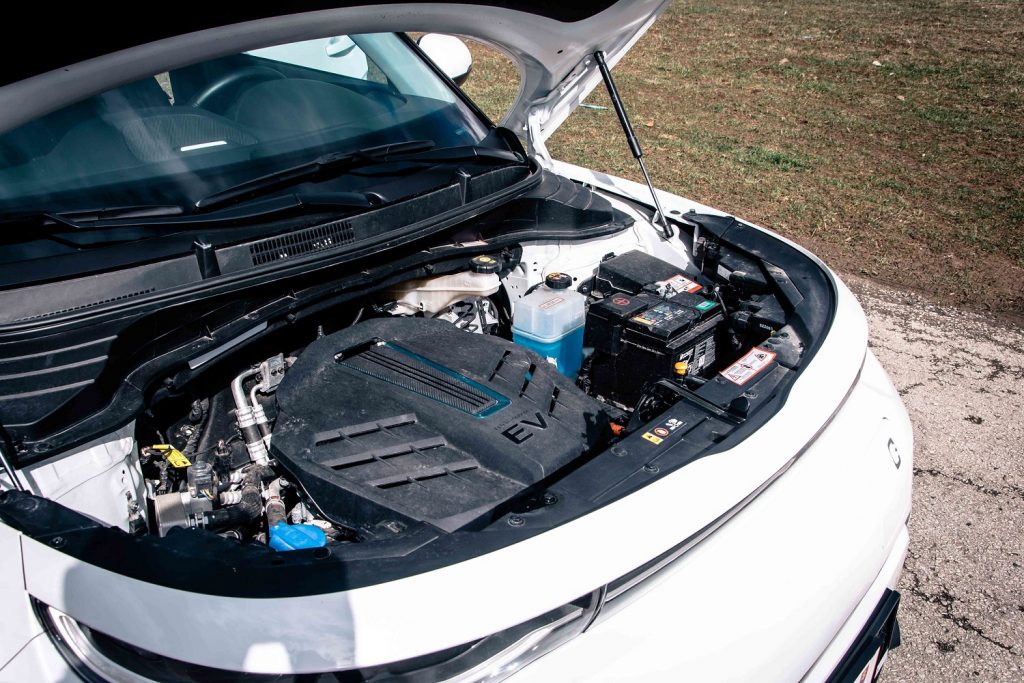 Elektrický motor ponúka pri testovanej výkonnejšej verzii Kia e-Soul až 204 koní