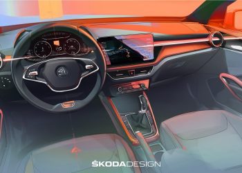 Interiér nového modelu Škoda Fabia