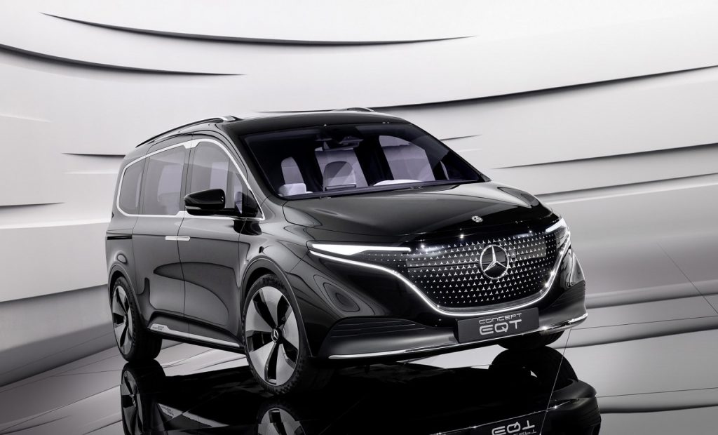 Atraktívny koncept Mercedes-Benz EQT