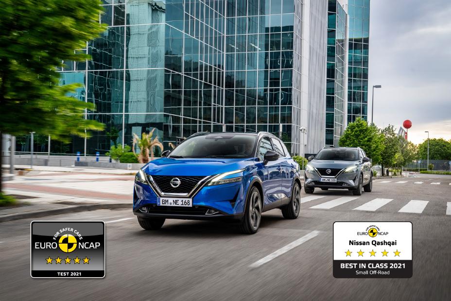 Nový Nissan Qashqai zahniezdil pri oceňovaní Euro NCAP