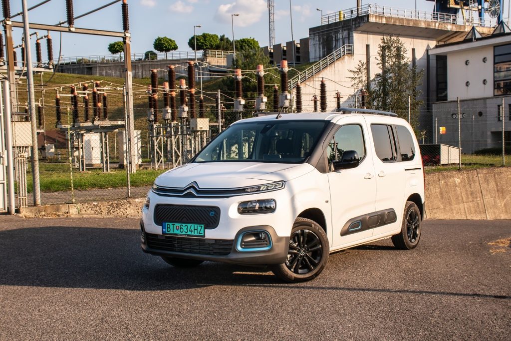 Test Citroën ë-Berlingo 2022