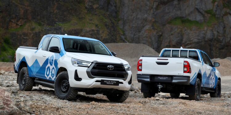 Toyota intenzívne testuje model Hilux s vodíkovým pohonom