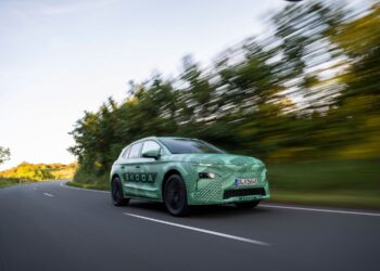 Plne elektrická Škoda Elroq
