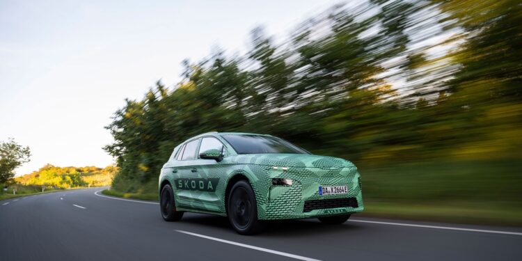Plne elektrická Škoda Elroq