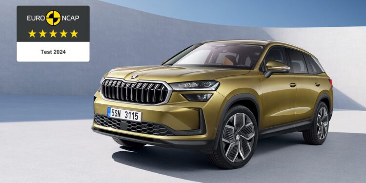 Nová Škoda Kodiaq a Škoda Superb s piatimi hviezdičkami v hodnotení Euro NCAP